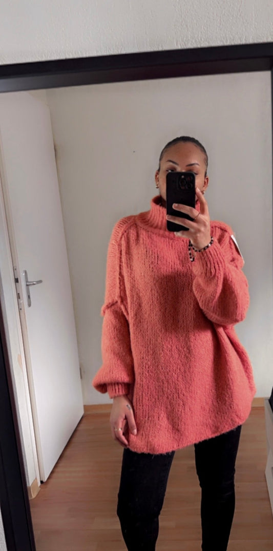 Pull oversize ANAIS | Corail - Bees Collection